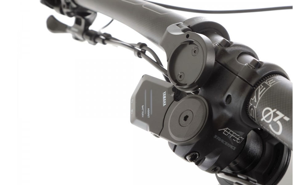 Rower górski elektryczny R-Raymon Trailray 180 Ultra - biało-pomarańczowy