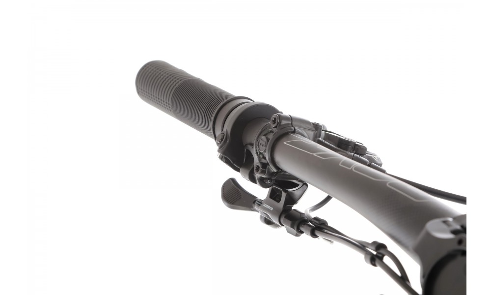 Rower górski elektryczny R-Raymon Trailray 180 Ultra - biało-pomarańczowy