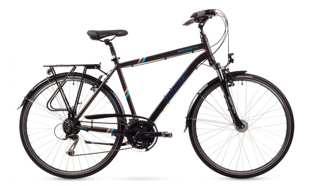 Rower trekingowy Romet Wagant 4 Black