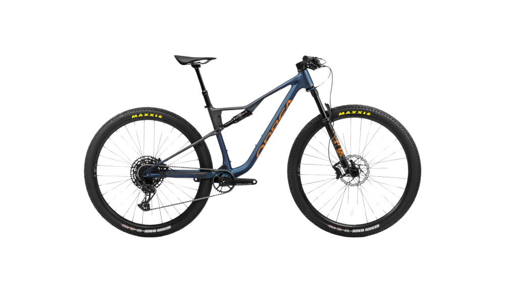 Rower górski Orbea OIZ H20 2024 - niebiesko-pomarańczowy