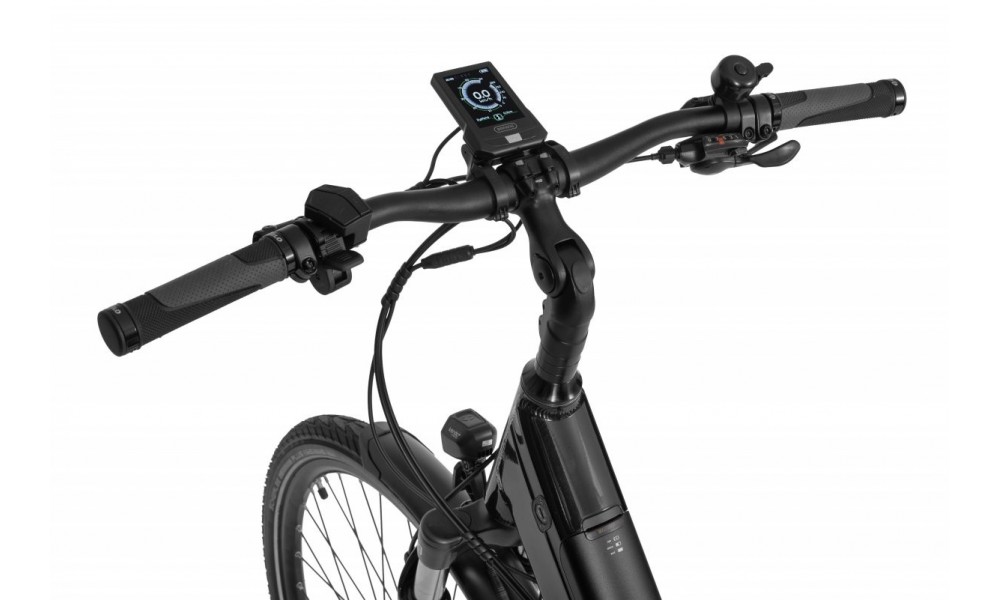 Rower trekkingowy elektryczny Ecobike X-Cross + ubezpieczenie - czarny