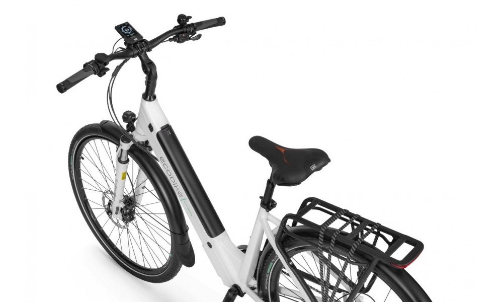 Rower trekkingowy elektryczny Ecobike X-Cross + ubezpieczenie - biały