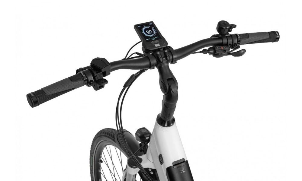 Rower trekkingowy elektryczny Ecobike X-Cross + ubezpieczenie - biały