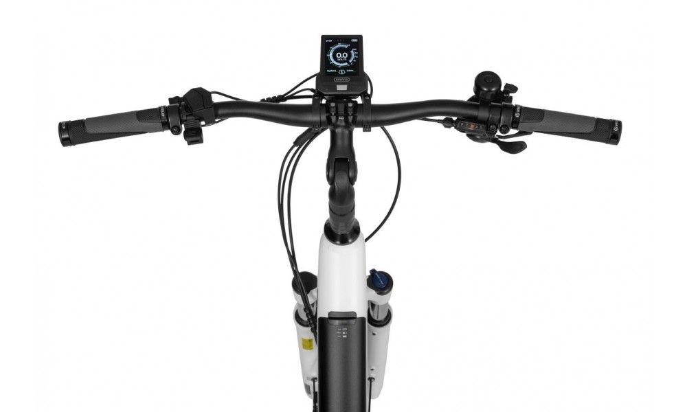 Rower trekkingowy elektryczny Ecobike X-Cross + ubezpieczenie - biały