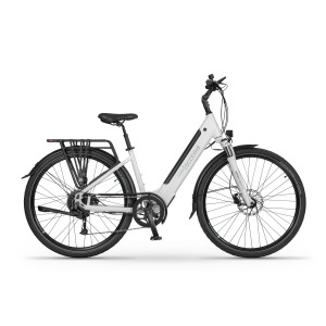 Rower trekkingowy elektryczny Ecobike X-Cross + ubezpieczenie - biały 1