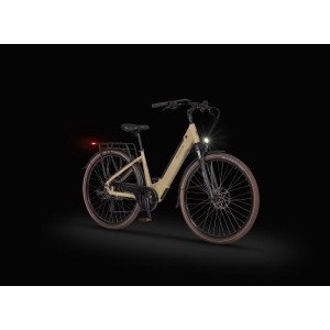 Rower trekkingowy elektryczny Ecobike X-City Cappuccino - cappuccino 2