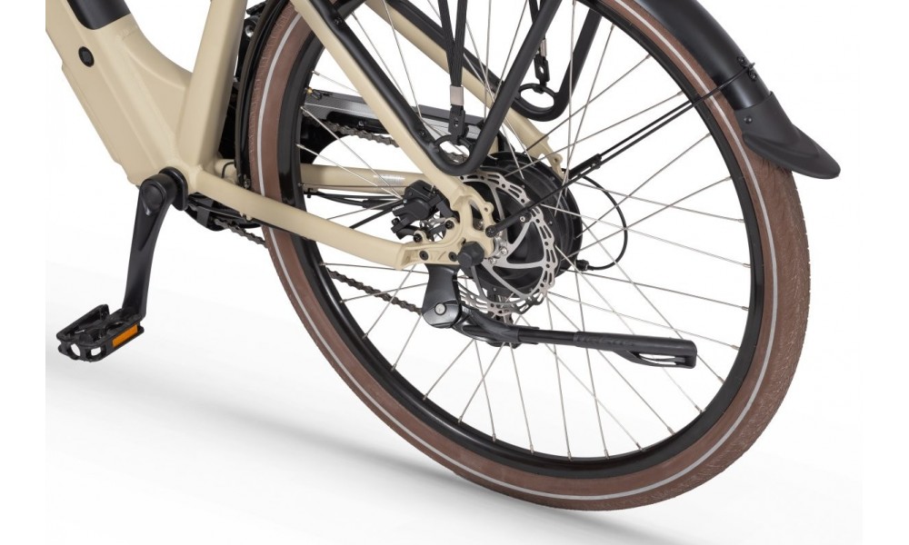 Rower trekkingowy elektryczny Ecobike X-City Cappuccino - cappuccino