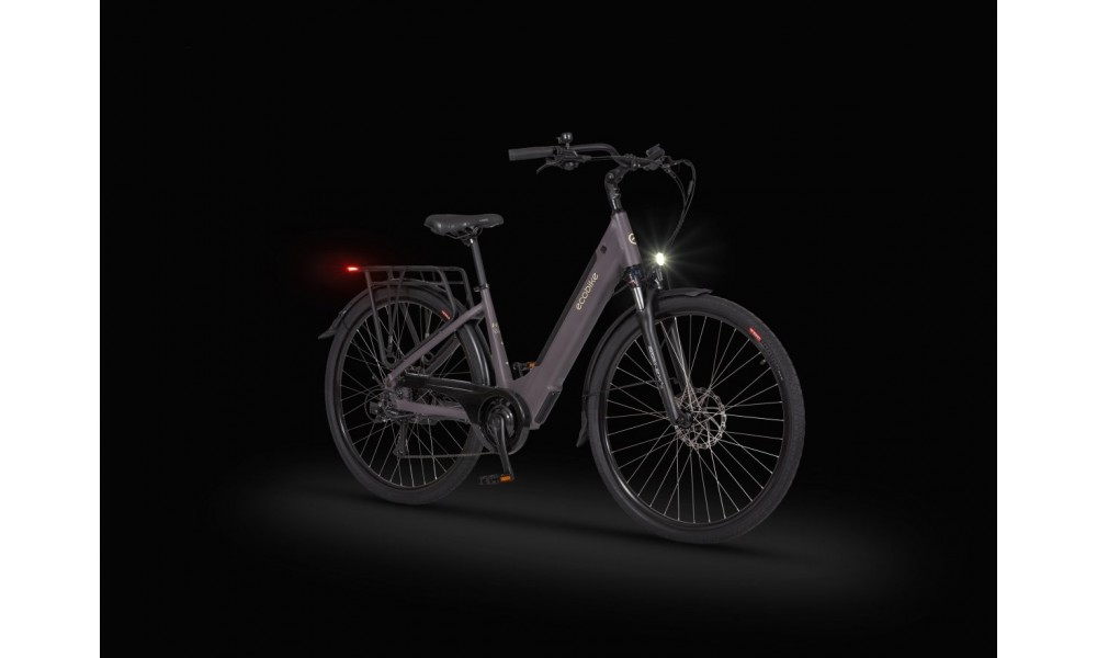 Rower trekkingowy elektryczny Ecobike X-City Coffee - coffee