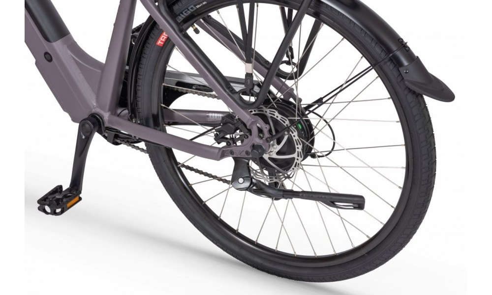 Rower trekkingowy elektryczny Ecobike X-City Coffee - coffee