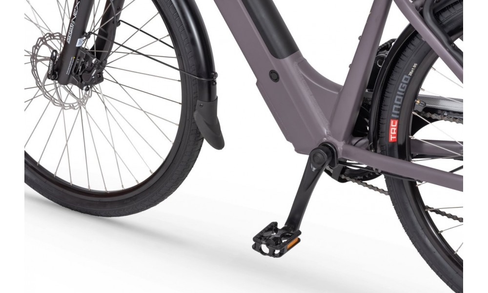 Rower trekkingowy elektryczny Ecobike X-City Coffee - coffee