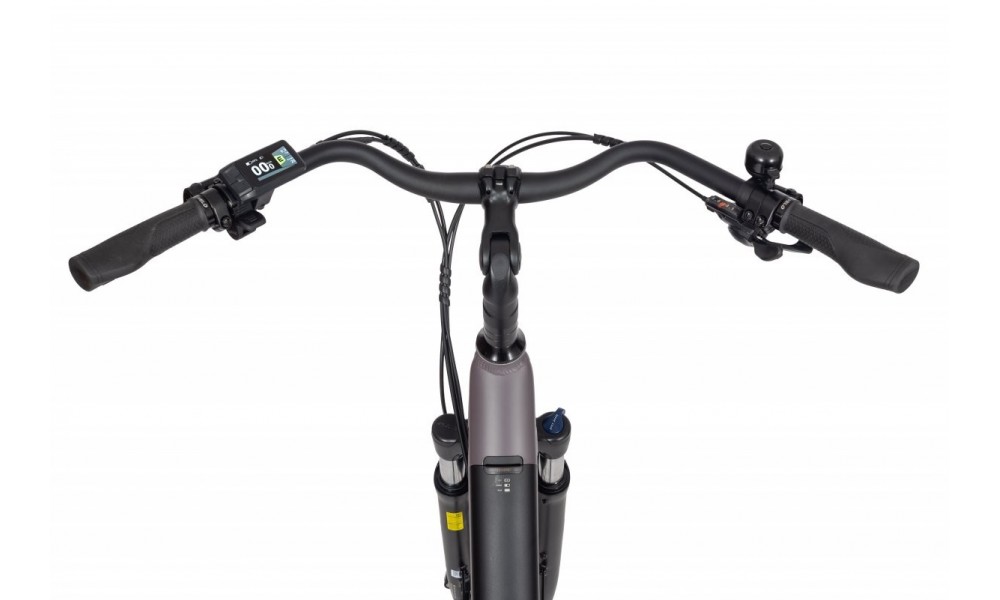 Rower trekkingowy elektryczny Ecobike X-City Coffee - coffee