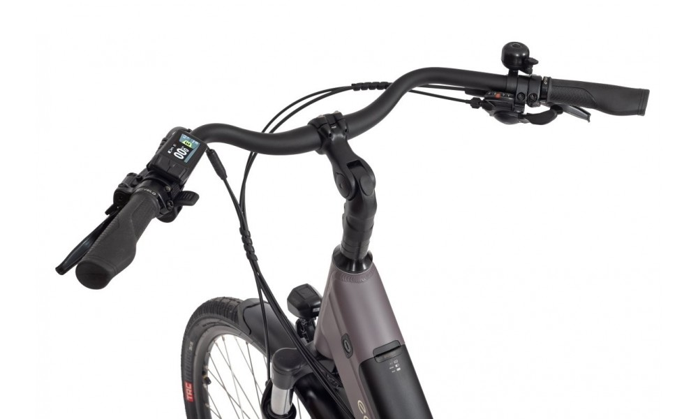 Rower trekkingowy elektryczny Ecobike X-City Coffee - coffee