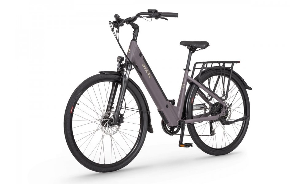 Rower trekkingowy elektryczny Ecobike X-City Coffee - coffee