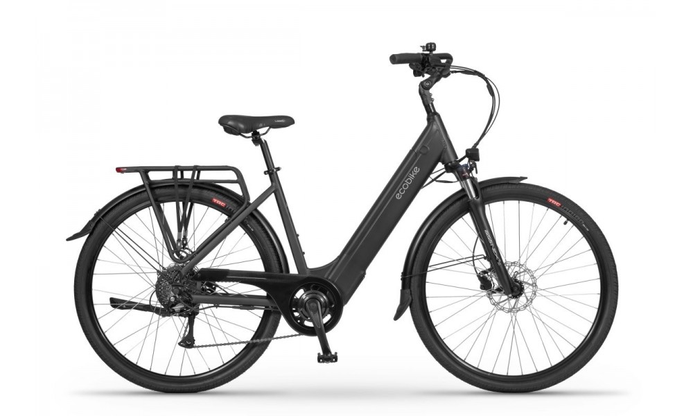 Rower trekkingowy elektryczny Ecobike X-City Black - czarny