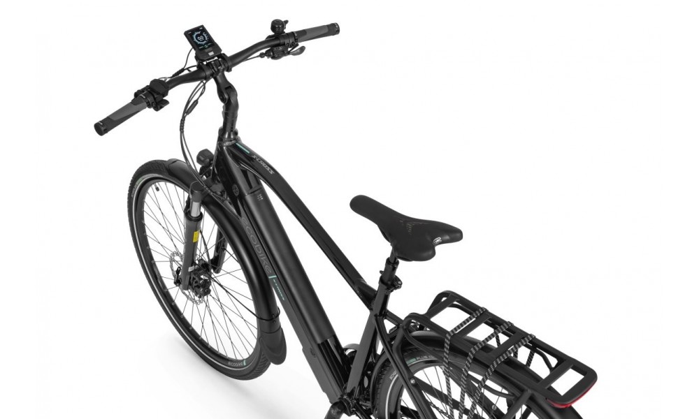 Rower trekkingowy elektryczny Ecobike X-Cross M + ubezpieczenie - czarny