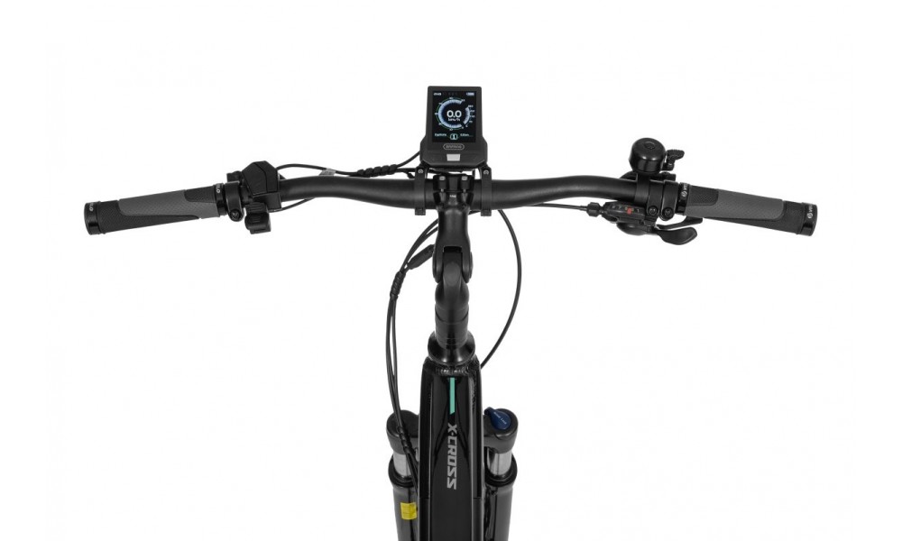 Rower trekkingowy elektryczny Ecobike X-Cross M + ubezpieczenie - czarny