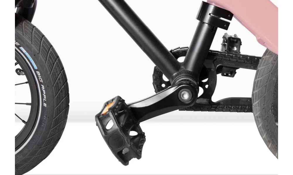 Rower dziecięcy Vici 3w1 - różowy