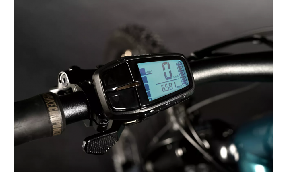 Rower górski elektryczny Haibike AllTrail 5 2024 - morski