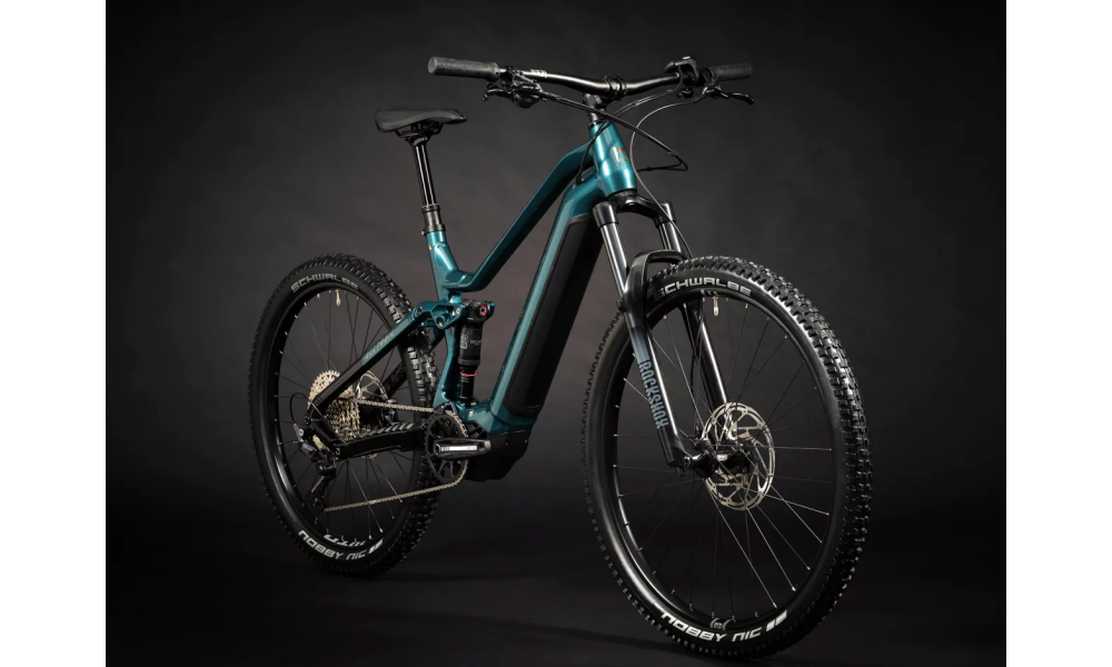 Rower górski elektryczny Haibike AllTrail 5 2024 - morski