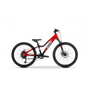 Rower młodzieżowy Tabou Poison 24 2.0 025 - czerwono-czarny 1