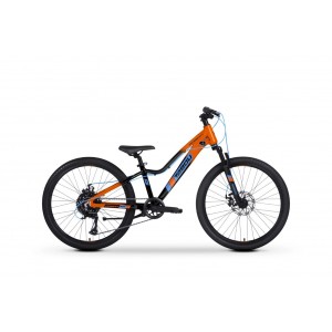 Rower młodzieżowy Tabou Poison 24 2.0 025 - pomarańczowy-czarny 1