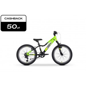Rower dziecięcy Tabou Poison 20 025 - zielono-czarny 1