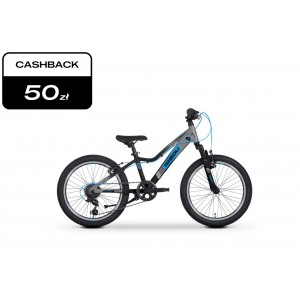 Rower dziecięcy Tabou Poison 20 025 - szaro-niebieski 1