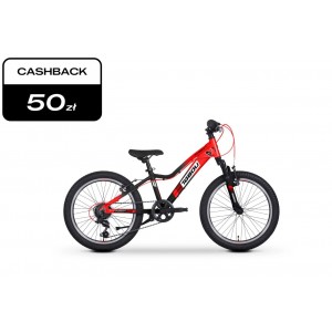 Rower dziecięcy Tabou Poison 20 025 - czerwono-czarny 1