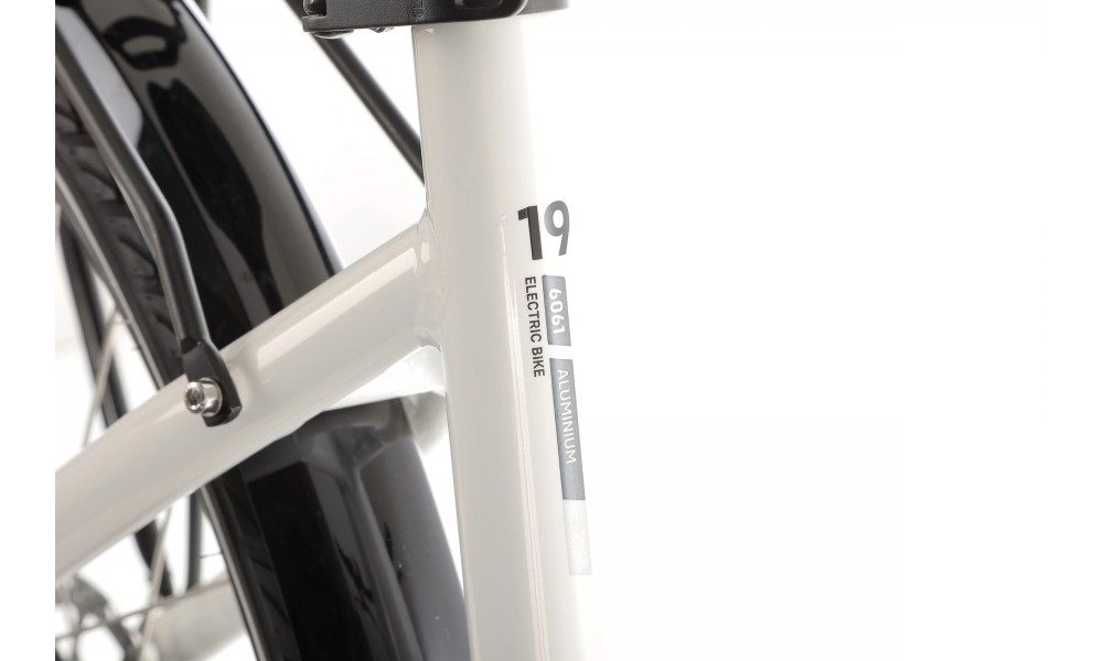 Rower miejski elektryczny ProEco by Romet Wave AN 1.0 2025 - biały