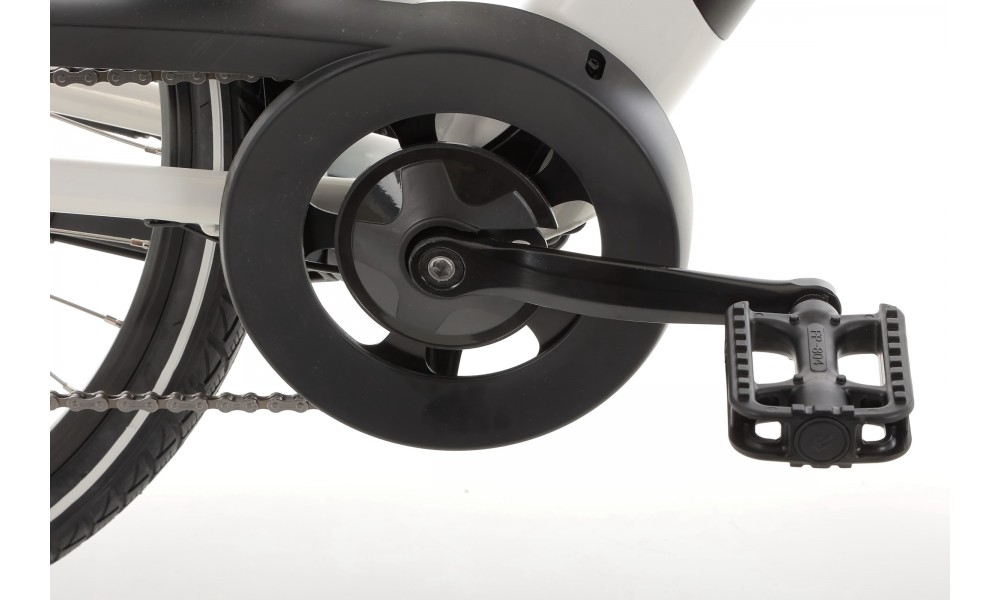 Rower miejski elektryczny ProEco by Romet Wave AN 1.0 2025 - biały