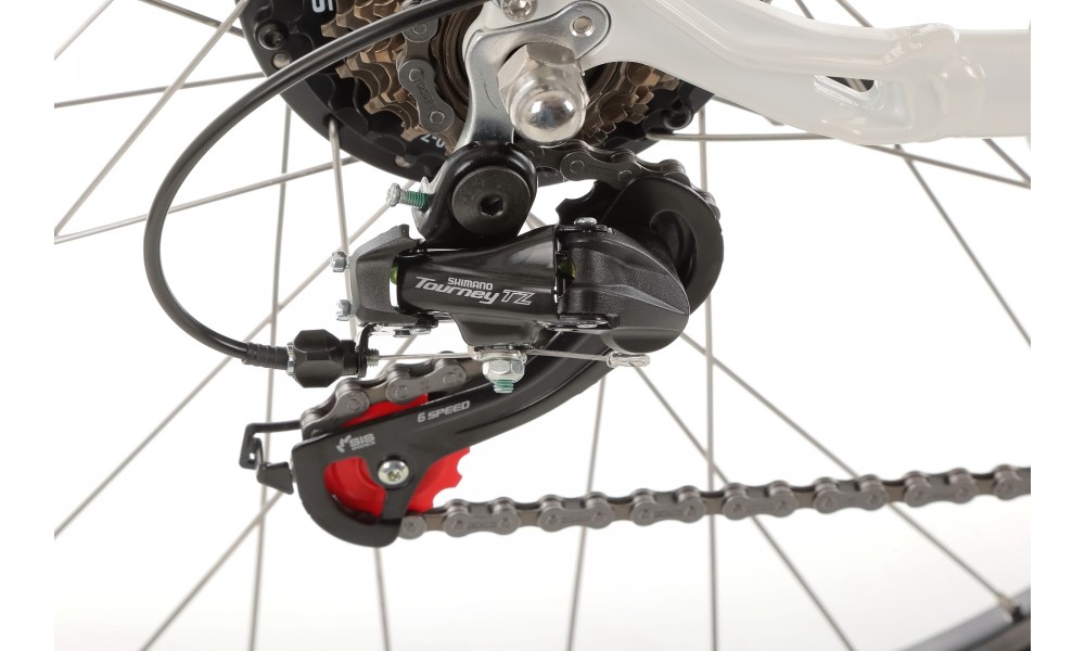 Rower miejski elektryczny ProEco by Romet Wave AN 1.0 2025 - biały