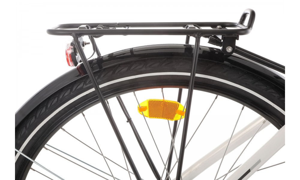 Rower miejski elektryczny ProEco by Romet Wave AN 1.0 2025 - biały