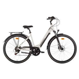 Rower miejski elektryczny ProEco by Romet Wave AN 1.0 2025 - biały 1