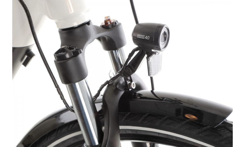 Rower miejski elektryczny ProEco by Romet Wave AN 1.0 2025 - biały