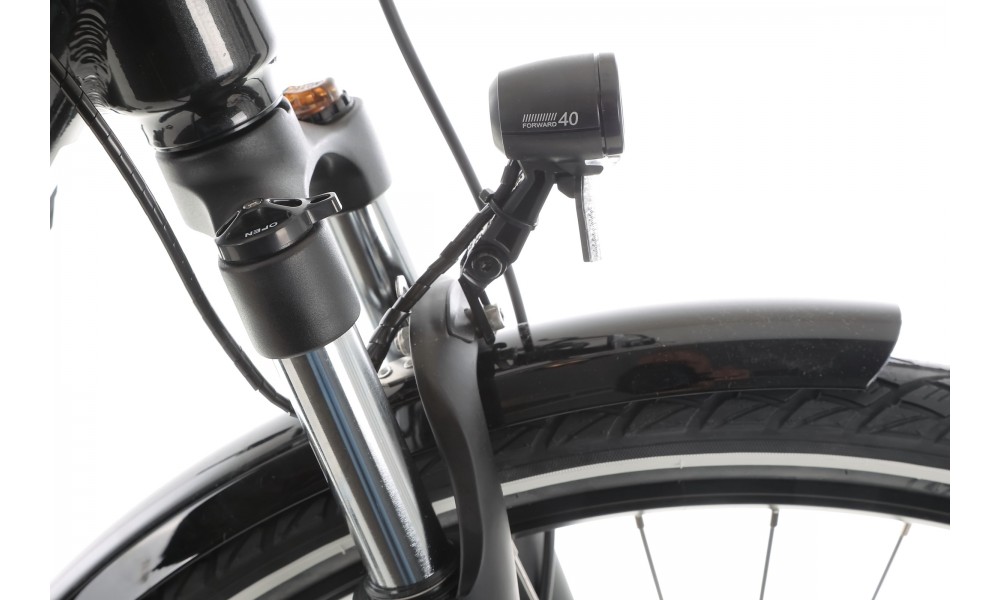 Rower miejski elektryczny ProEco by Romet Wave AN 1.0 2025 SHIMANO HYDRAULIC DISC - grafitowy