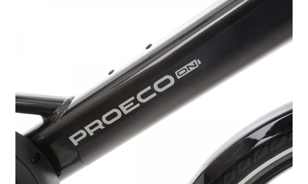 Rower miejski elektryczny ProEco by Romet Wave AN 1.0 2025 SHIMANO HYDRAULIC DISC - grafitowy