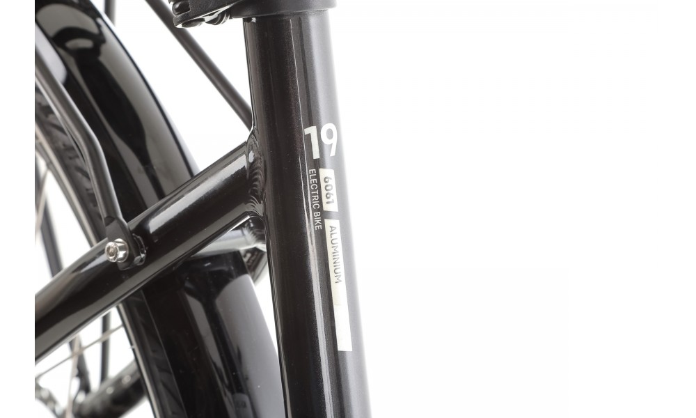 Rower miejski elektryczny ProEco by Romet Wave AN 1.0 2025 SHIMANO HYDRAULIC DISC - grafitowy