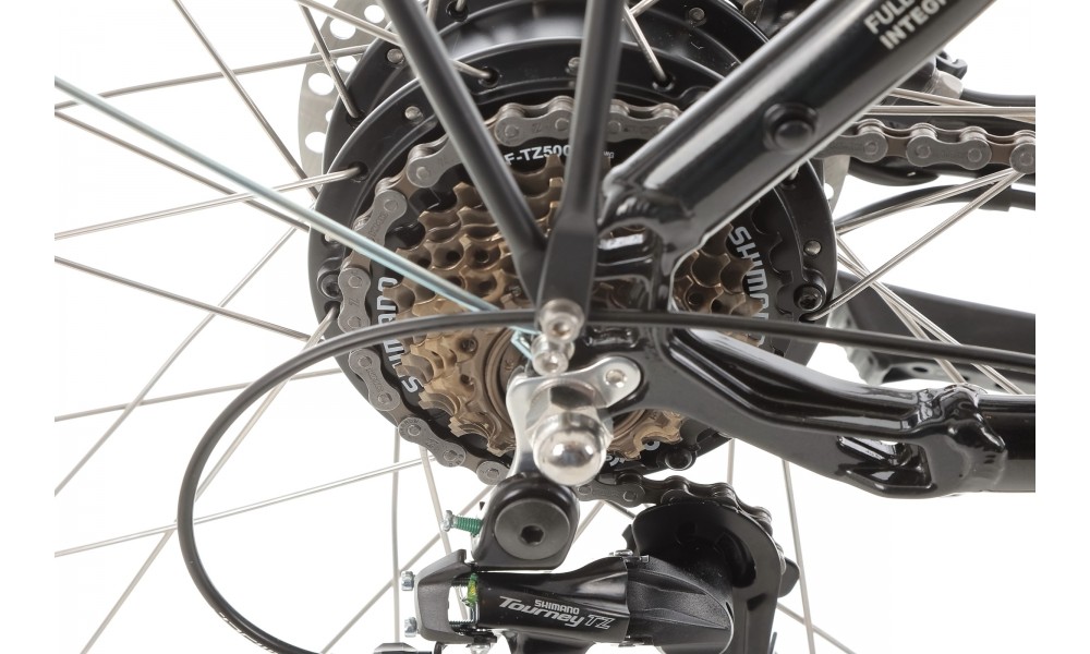 Rower miejski elektryczny ProEco by Romet Wave AN 1.0 2025 SHIMANO HYDRAULIC DISC - grafitowy