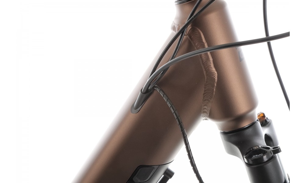 Rower miejski elektryczny ProEco by Romet Wave AN 1.0 2025 SHIMANO HYDRAULIC DISC - brązowy