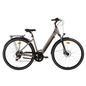 Rower miejski elektryczny ProEco by Romet Wave AN 1.0 2025 SHIMANO HYDRAULIC DISC - szampański 1