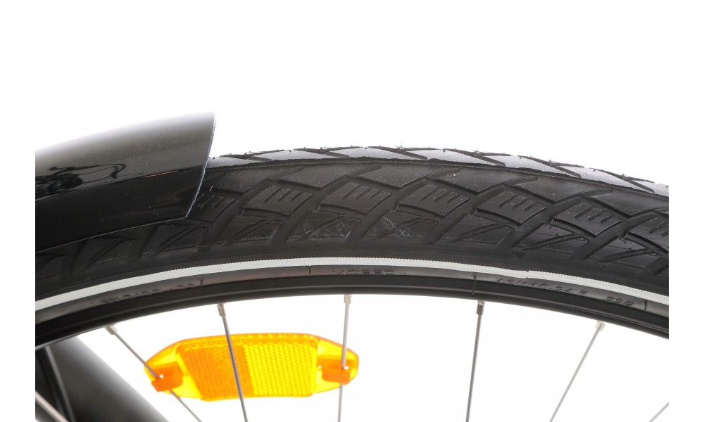 Rower miejski elektryczny ProEco by Romet Wave AN 1.0 2025 SHIMANO HYDRAULIC DISC - szampański