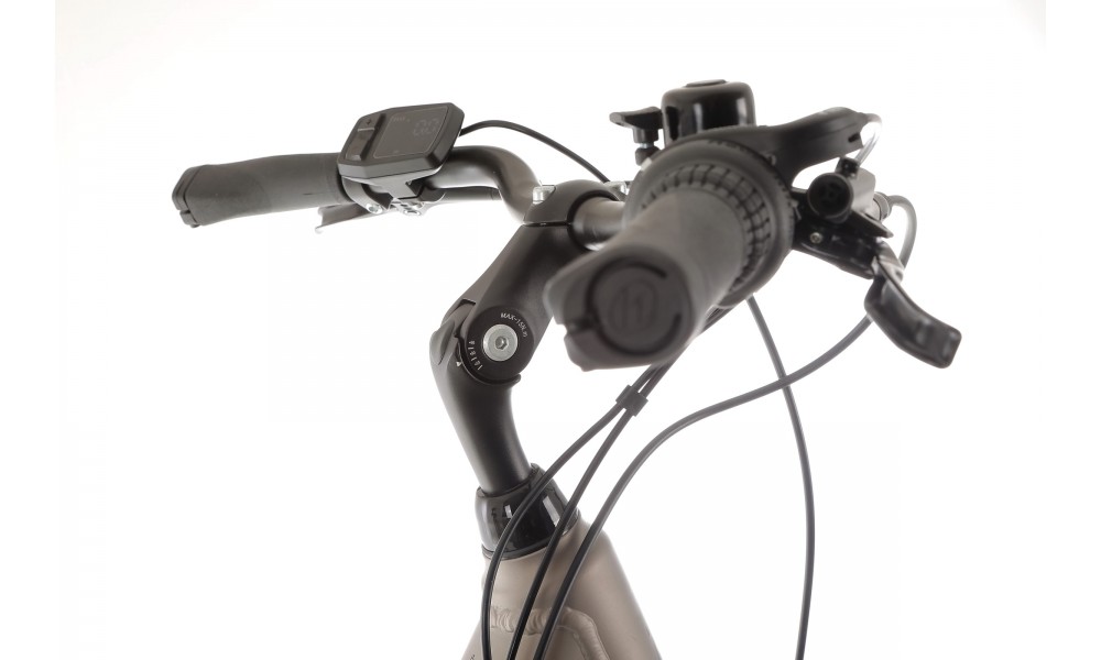 Rower miejski elektryczny ProEco by Romet Wave AN 1.0 2025 SHIMANO HYDRAULIC DISC - szampański