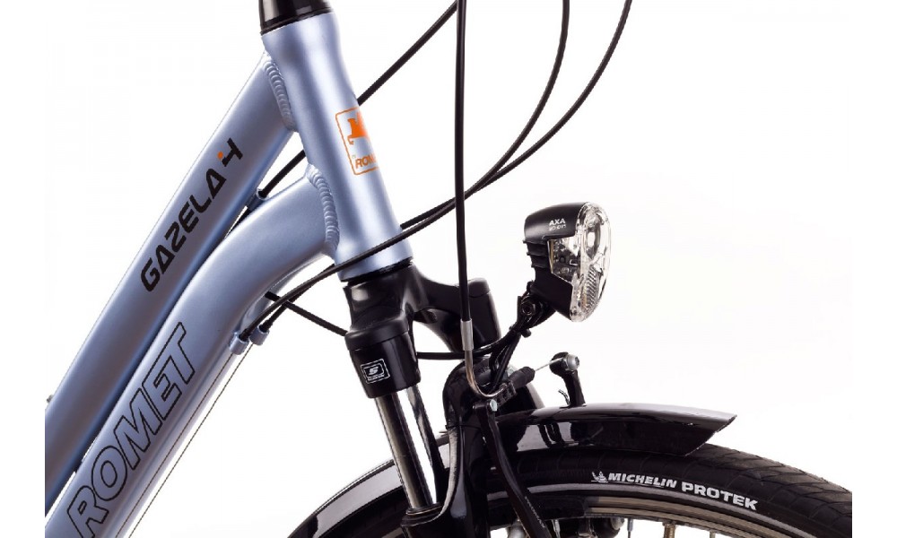 Rower trekingowy Romet Gazela 4 Silver