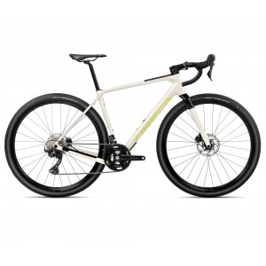 Rower gravel Orbea Terra M30 Team 2025 -  biało-limonkowy 1