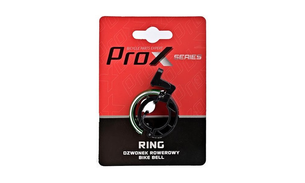 Dzwonek Prox Ring S01 alu - limonkowy