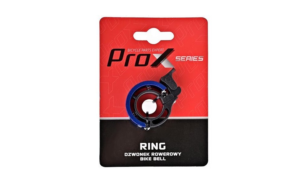 Dzwonek Prox Ring S02 alu - niebieski