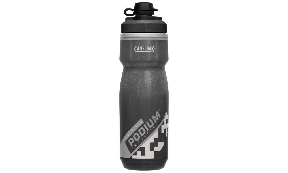 Bidon termiczny CamelBak Podium Dirt Series Chill 620ml - czarny
