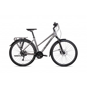 Rower crossowy Unibike Flash EQ Lady 2025 - czarny grafitowy