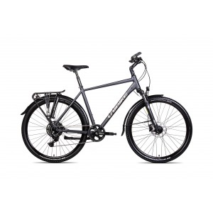 Rower trekingowy Unibike Explorer Man 2025 - szary 1