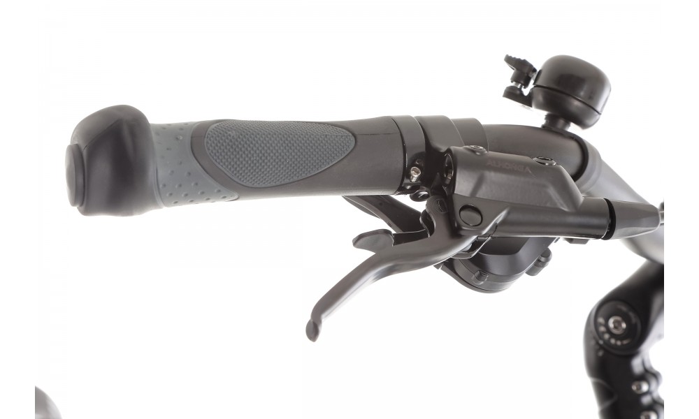 Rower trekkingowy elektryczny Ecobike LX100 Black - czarny